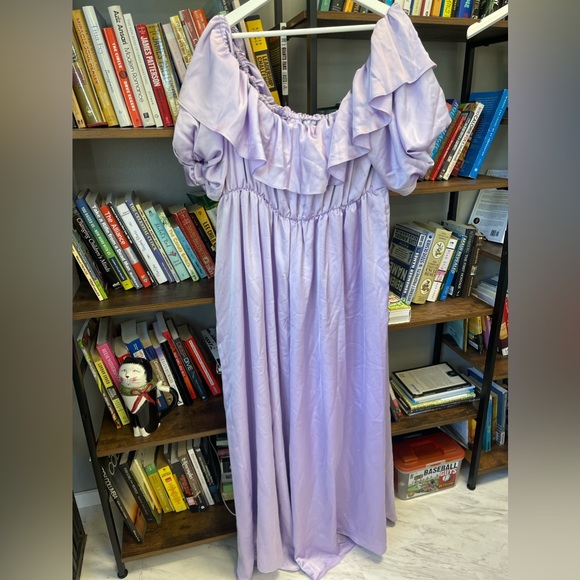 Fame and Partners Lilac tassiah Jumpsuit new - Picture 4 of 5